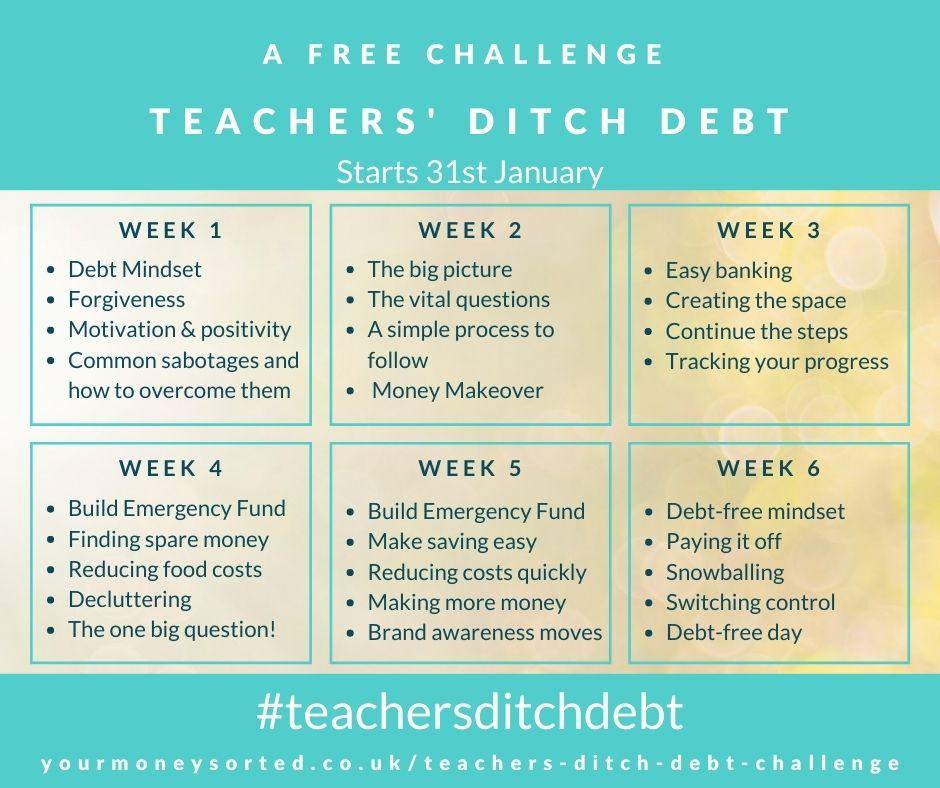 teachers ditch debt 